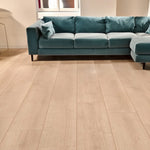 Charger l'image dans la visionneuse de galerie, 7" x 54.33" x 10mm Belgrade Oak Laminate Flooring – Waterproof, Scratch Resistant, 19.8 Sq. Ft. per Carton
