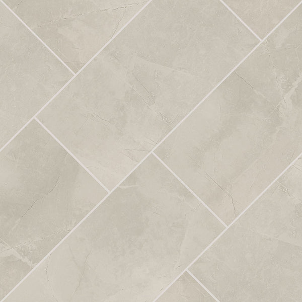 MSI Madison Luna Porcelain Tile 1.0 inch Thick 24 inch x 48 inch 16 sq ft/case Matte Large Format