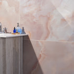 Load image into Gallery viewer, Ivy Hill Tile Jume Onyx Coral Porcelain Tile – 0.39 inch Thick, 24 inch x 48 inch, 15.49 sq.ft/Case – Polished Onyx Look Finish