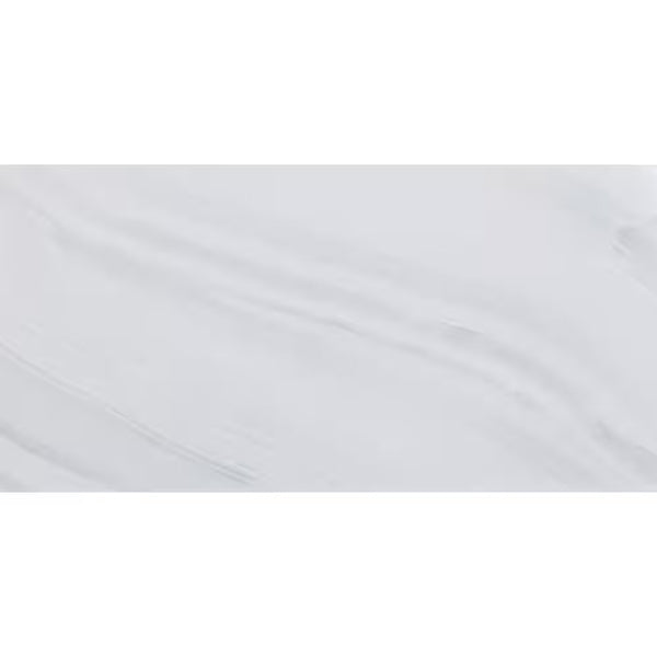 MSI Stone ULC Matrix White Porcelain Tile 12 inch x 24 inch Polished Finish 0.38 inch Thickness Floor and Wall Tile