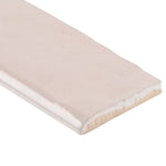 Load image into Gallery viewer, Ivy Hill Tile Kingston Pink 3 inch x 8 inch Polished Ceramic Bullnose Wall Tile Trim