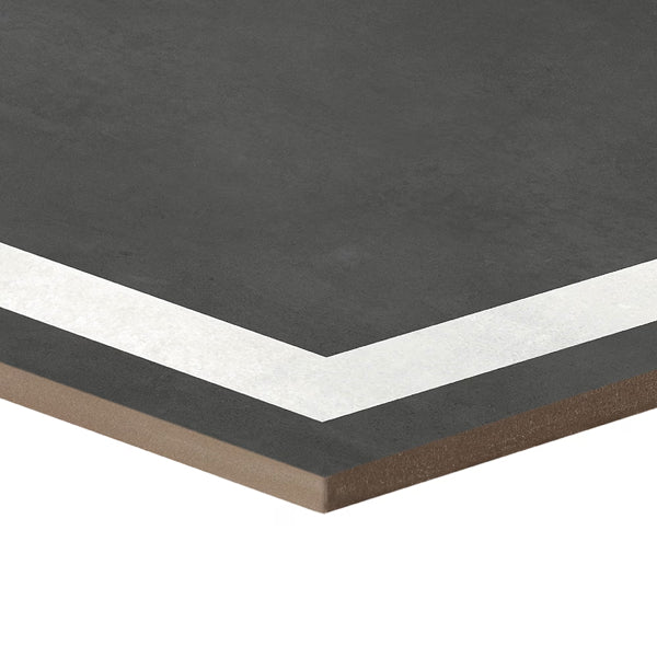 Anatolia Artisano Onix Hexagon Frame Porcelain Floor & Wall Tile 0.35 inch Thick x 6.89 inch Wide – 2.8 sq. ft./Case, High Definition Matte Finish