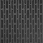 Load image into Gallery viewer, Multy Home Dash Black 4 ft. x 6 ft. Commercial Rubber Door Mat, Indoor / Outdoor Use
