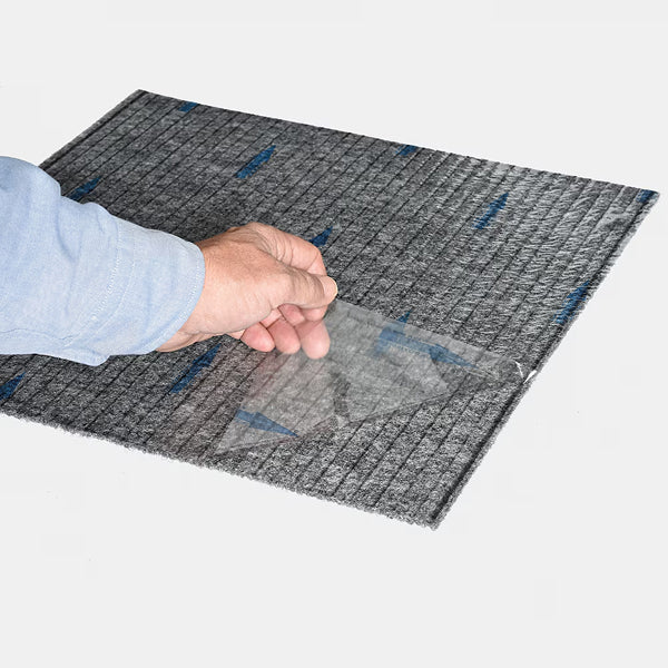 Foss Floors Hobnail N11 Heather Green 18 in. x 18 in. Carpet Tiles (16 Tiles/Case)