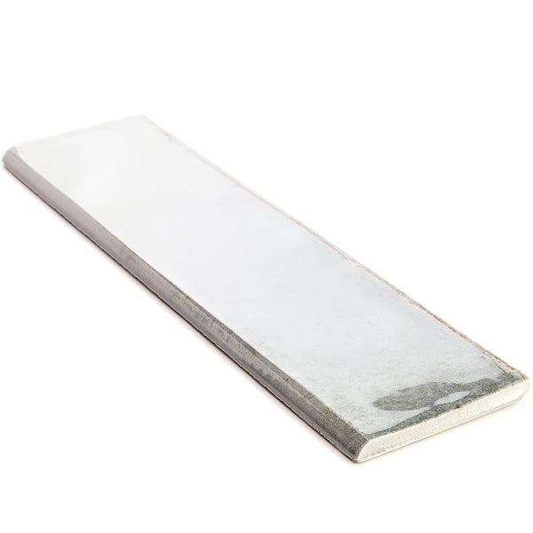 Ivy Hill Moze Taupe 3 in. x 12 in. Ceramic Bullnose Wall Tile Trim