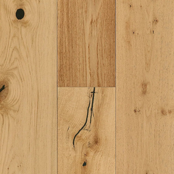 Piece of Natural Oak 0.5 in Thick x 7.5 in Wide Engineered Hardwood Flooring (31.29 sq. ft./case)