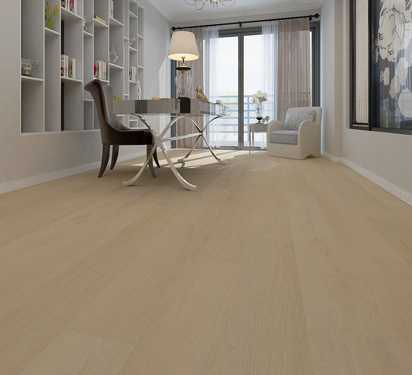 Serenity Oak 8mm Click Lock Waterproof Luxury Vinyl Plank Flooring – 18.73 Sq.Ft./Case