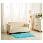 Charger l'image dans la visionneuse de galerie, Home Decor Inc. Blue 30 inch x 45 inch Faux Fur Indoor Rug with Faux Suede Anti-Slip Backing