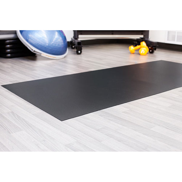 G-Floor Midnight Black 32 inch x 72 inch Equipment Mat – Waterproof Exercise Equipment Floor Protection Mat