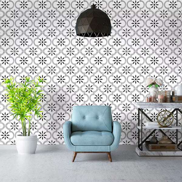MSI Stone ULC Azila Porcelain Tile 0.35 inch Thickness 8 inch Width 5.16 sq. ft. Coverage Matte Patterned Floor and Wall Tile