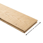 Charger l&#39;image dans la visionneuse de galerie, French Oak Point Reyes solid hardwood flooring with matte finish and hand-distressed texture

