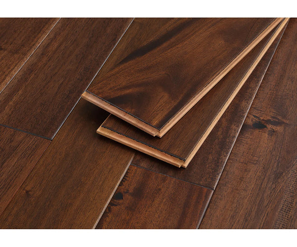 Mahogany 5/8 inch Thick x 4-1/3 inch Wide x Varying Length Solid Hardwood Flooring