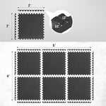 Charger l'image dans la visionneuse de galerie, CAP Barbell 24 inch x 24 inch x 1 inch Thick Double-Sided Diamond Pattern Puzzle Tiles – 6 Piece EVA Foam Gym Flooring Set Covering 24 sq. ft.