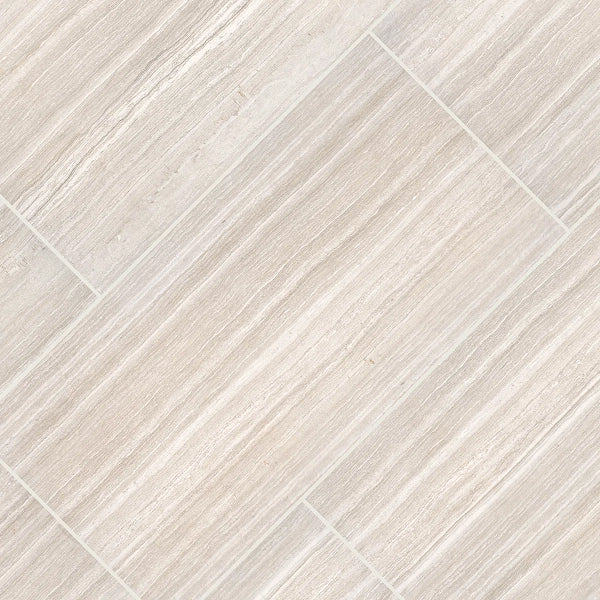 Zaretta 12 in. x 24 in. Matte Ceramic Stone Look Floor and Wall Tile