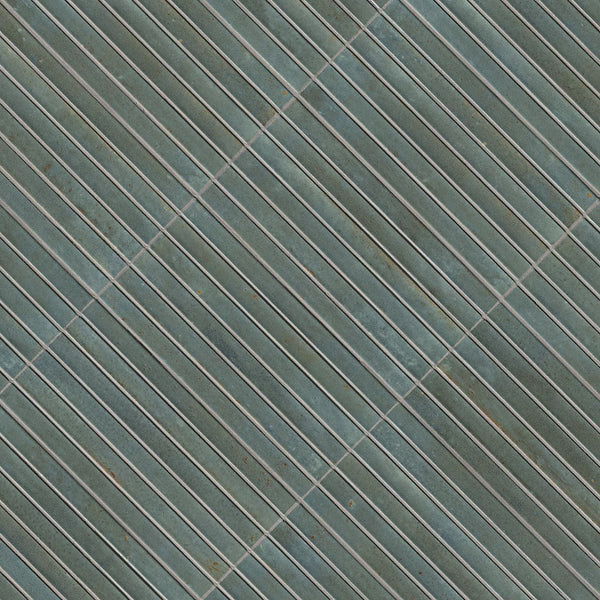 MSI Stone ULC Princess Caraibi Porcelain Tile 0.35 inch Thickness 5 inch Width 8.71 sq. ft. Coverage Polished Fluted Subway Wall Tile