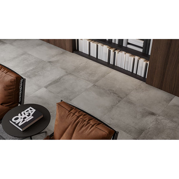 Anatolia 24-inch x 24-inch Forge Chromium Matte Rectified Porcelain Tile