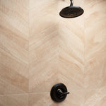Charger l'image dans la visionneuse de galerie, Ivy Hill Tile Montgomery Chevron Maple Porcelain Tile – 0.39 inch Thick, 24 inch x 48 inch, 15.49 sq.ft/Case – Matte Finish