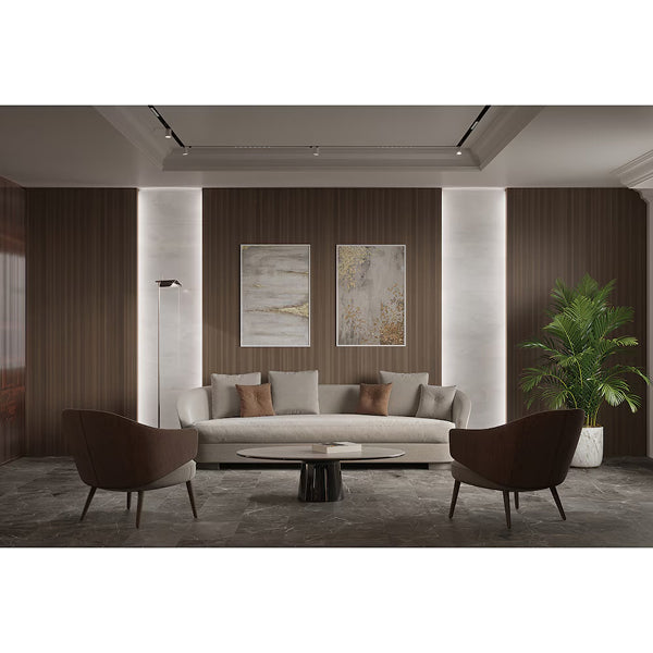 Anatolia Onyx Nuovo Porcelain Tile 0.34 inch Thickness 12 inch Width 11.63 sq. ft. Coverage Polished Rectified Marble Look Floor and Wall Tile