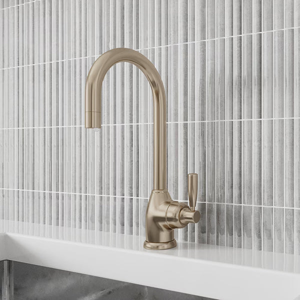 Merola Tile Rubik Cendra 5.88 inch x 11.75 inch Ceramic Wall Tile 10.78 sq ft/case – Glossy Fluted Finish