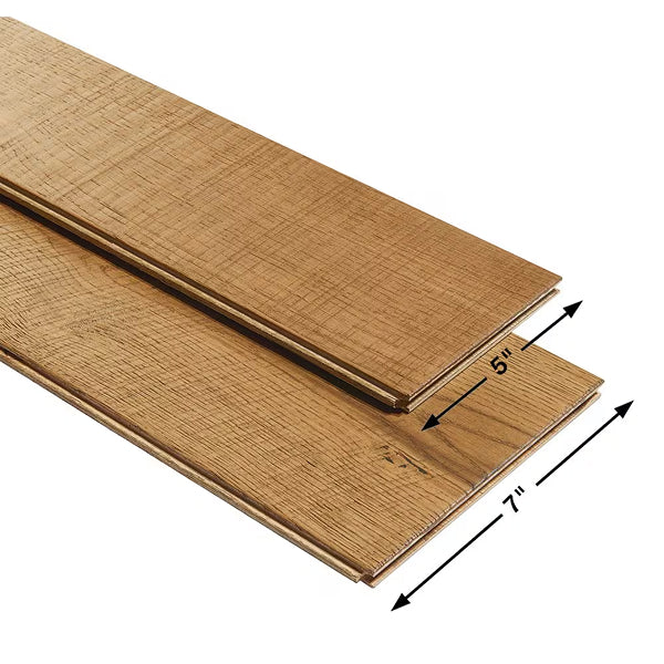 Malibu Wide Plank French Oak Montara 1/2-inch x 5 and 7-inch x Varying Length Engineered Hardwood Flooring (24.93 sq.ft./case)