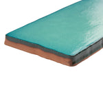 Charger l'image dans la visionneuse de galerie, Merola Tile Antic Special Lava Verde Ceramic Wall Tile 0.38 inch Thick 3 inch Wide 4 sq. ft. per Case – Glazed Handmade Subway Finish