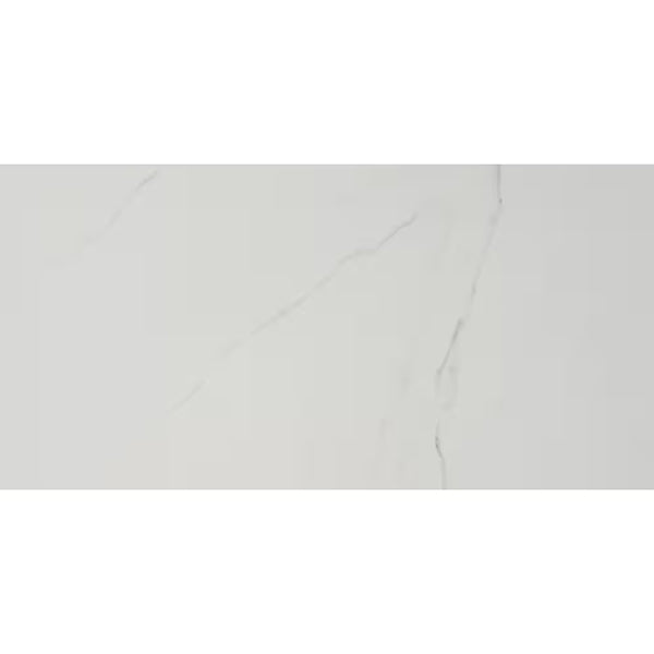 MSI Stone ULC Arctic Ravine Carrara White Porcelain Tile 0.37 inch Thickness 24 inch Width 16 sq. ft. Coverage Polished Finish Marble Look