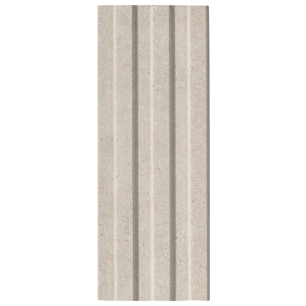 MSI Stone ULC Ramblas Stroget 6 inch x 16 inch Matte Fluted Porcelain Subway Wall Tile 6.46 sq ft per Case