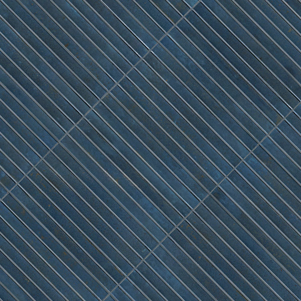 MSI Stone ULC Princess Cobalto 5 inch x 10 inch Polished Fluted Porcelain Subway Wall Tile (8.71 sq. ft. / Case)