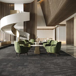 Charger l'image dans la visionneuse de galerie, Astella Sediment Flint 21.68 in. x 21.68 in. Carpet Tile (8 Tiles, 21.53 sq. ft./Case)