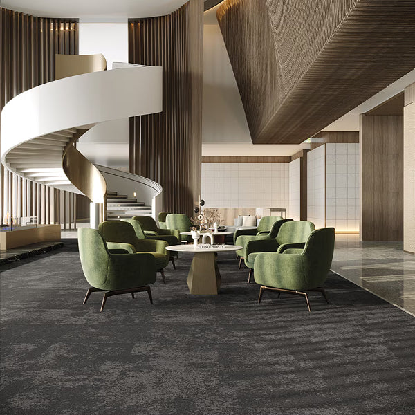 Astella Sediment Flint 21.68 in. x 21.68 in. Carpet Tile (8 Tiles, 21.53 sq. ft./Case)