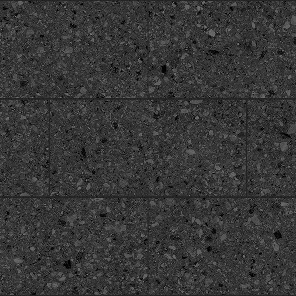 Revêtement de sol en vinyle imperméable de luxe Lifeproof Gaspesie Park Terrazzo 6,5 mm x 11,9 po l x 23,8 po L 22 mil (17,7 pi²/boîte)