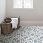 Load image into Gallery viewer, FloorPops 12-inch x 12-inch Rajah Peel and Stick Vinyl Tile Flooring Set of 20 (1 sq. ft./each)
