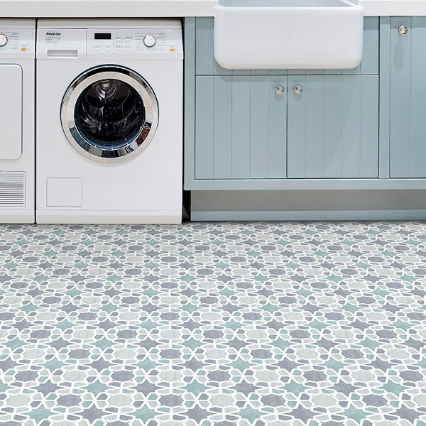FloorPops 12-inch x 12-inch Rajah Peel and Stick Vinyl Tile Flooring Set of 20 (1 sq. ft./each)