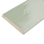Charger l'image dans la visionneuse de galerie, Merola Tile Chester Sage 3 inch x 6 inch Ceramic Wall Tile – 5.72 sq. ft. per Case, Glossy Smooth Finish