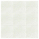 Load image into Gallery viewer, Merola Tile Triplex Valverde White 7-3/4 inch x 7-3/4 inch Ceramic Wall Tile (11.11 sq. ft./Case) – Textured Semi-Gloss Finish