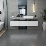 Charger l'image dans la visionneuse de galerie, Quickstyle Panache True Grout 12-in x 36-in Nimbus Grey Vinyl Tile - 24.93-sq. ft./box