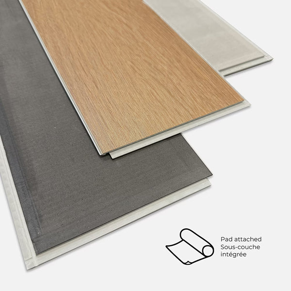 Quickstyle Trevi 5.5 mm x 5-inch x 30-inch Herringbone Vinyl Plank Flooring ( 20.18 sq.ft./case)