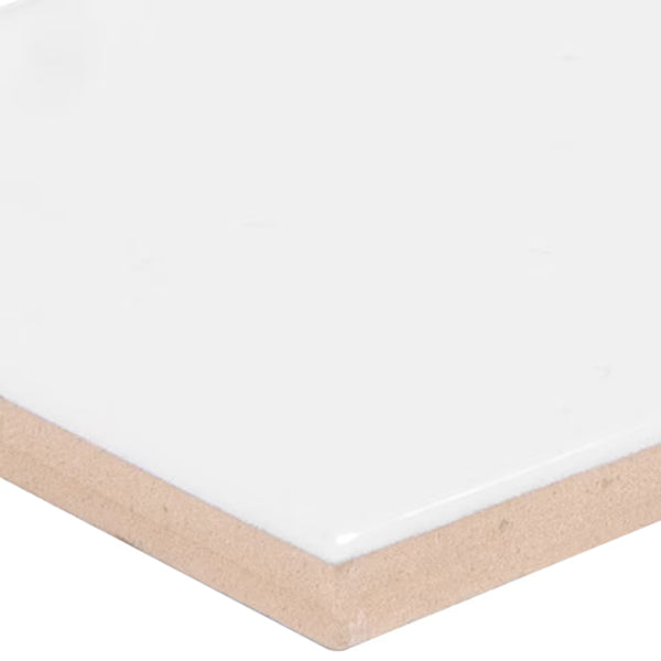Anatolia Metro White Matte Pressed Ceramic Wall Tile 0.28 inch Thick 2.95 inch W 10.66 sq ft/case