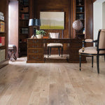 Charger l&#39;image dans la visionneuse de galerie, French Oak Point Reyes solid hardwood flooring with matte finish and hand-distressed texture
