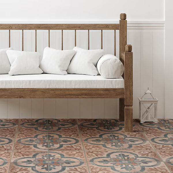 Merola Tile Americana Newton Porcelain Tile 0.45 inch Thick x 8.75 inch Wide – 11.25 sq. ft. Coverage – Matte Textured Finish