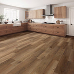 Charger l&#39;image dans la visionneuse de galerie, TrafficMaster Sassy Walnut 6-inch x 36-inch Peel and Stick Vinyl Plank
