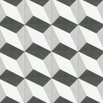 Charger l'image dans la visionneuse de galerie, Merola Tile Twenties Diamond 7.75 inch x 7.75 inch Ceramic Floor and Wall Tile 11.11 sq ft/case – Geometric Matte Finish