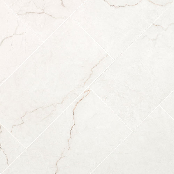 MSI Stone ULC Brighton Gold Porcelain Tile 12 inch x 24 inch – 16 sq. ft. per Case Polished Marble Look Finish