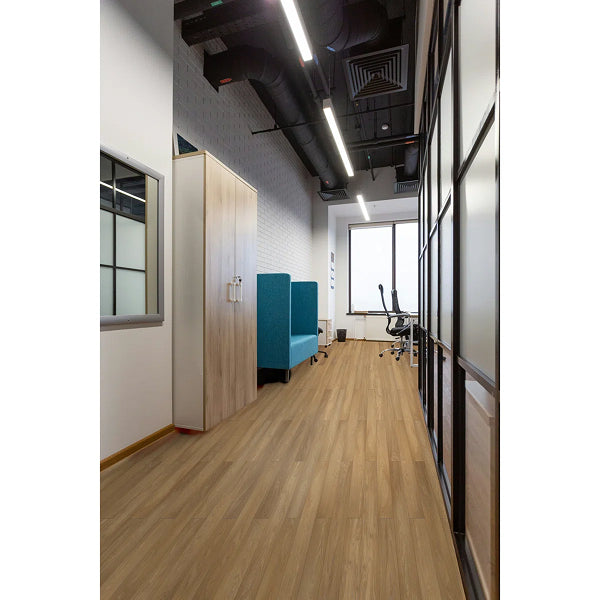 6.2" W x 39.4" L Peel and Stick Wood Look Vinyl Flooring, Self-adhesive Vinyl Flooring (Set of 36)