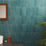 Load image into Gallery viewer, Ivy Hill Tile Aerial Turquoise 2.83 inch x 7.67 inch Polished Ceramic Wall Tile – 5.15 Sq. Ft. Coverage per Case