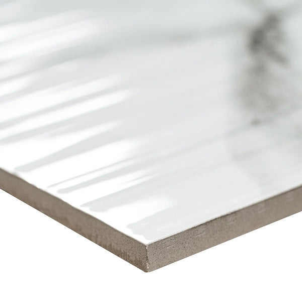 Linea 12 in. x 24 in. Glossy Ceramic Wall Tile