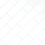 Charger l'image dans la visionneuse de galerie, Illume Cloud White 4 in. x 16 in. Glossy Ceramic Wall Tile