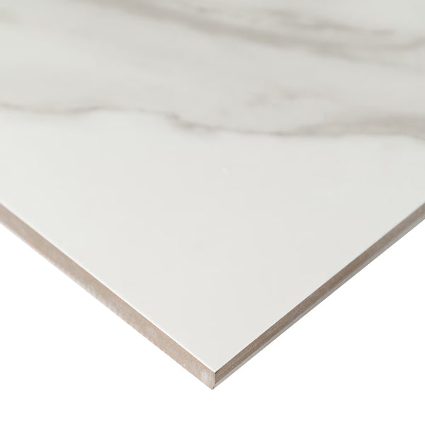 MSI Stone ULC Notorious Marbre Porcelain Tile 35 inch x 35 inch – 17.01 sq. ft. per Case Matte Marble Look Finish