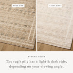 Load image into Gallery viewer, Jeremiah Brent x Loloi Bleecker Khaki / Natural Area Rug
