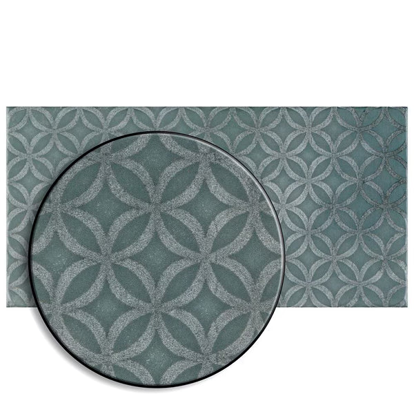 Merola Tile Camden Decor Emerald 4 inch x 8 inch Ceramic Wall Tile – 11.5 sq ft per Case, Glossy Subway Style, Decorative Emerald Green Wall Tile